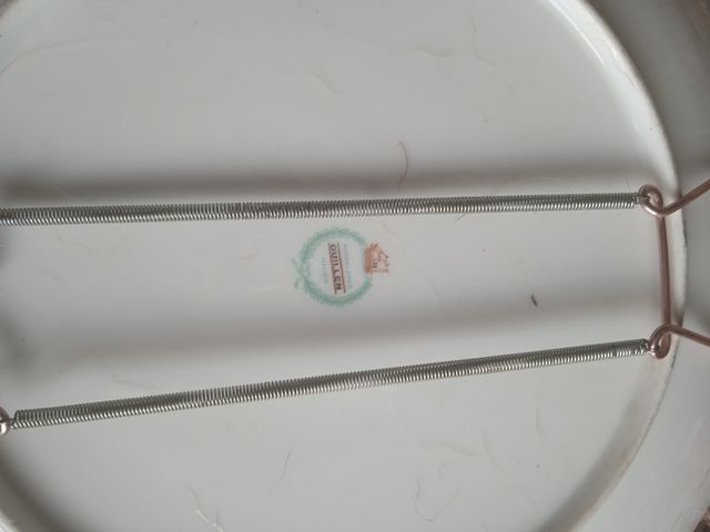 Decoración de pared asiático de porcelana.