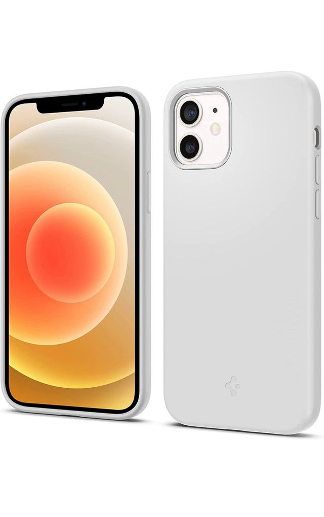 Funda Silicona Fit Iphone 12 // 12 Pro Blanca
