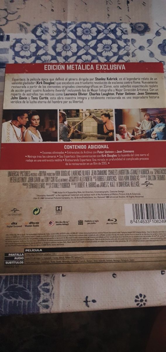 Spartacus steelbook