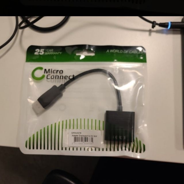 adaptador DisplayPort a DVI