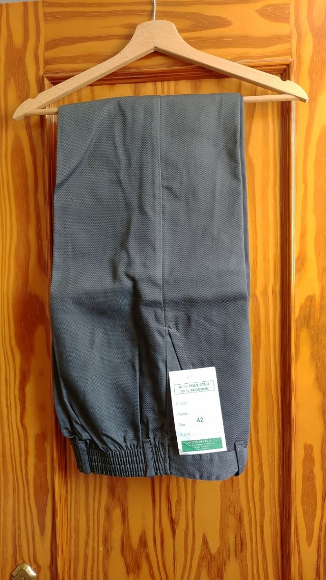 Pantalón de trabajo gris T 42 