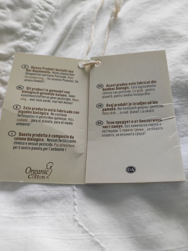 Pantalón Blanco T(L32) (W36).