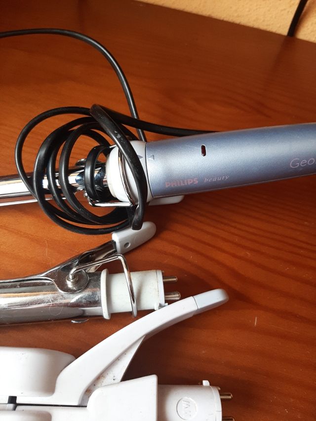 plancha y rizador de pelo