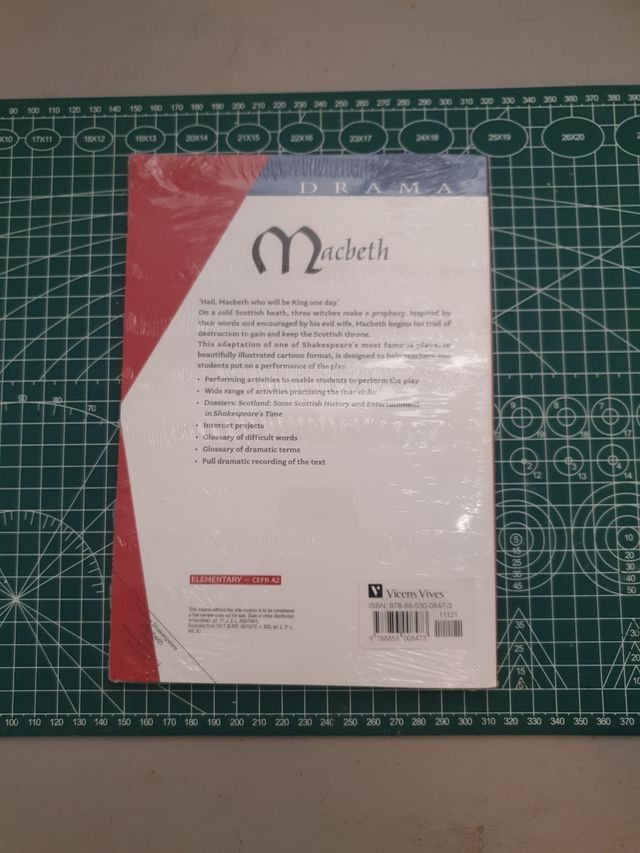 Libro Macbeth completamente nuevo