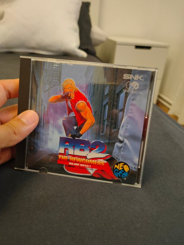 real bout 2 neo Geo CD completo.