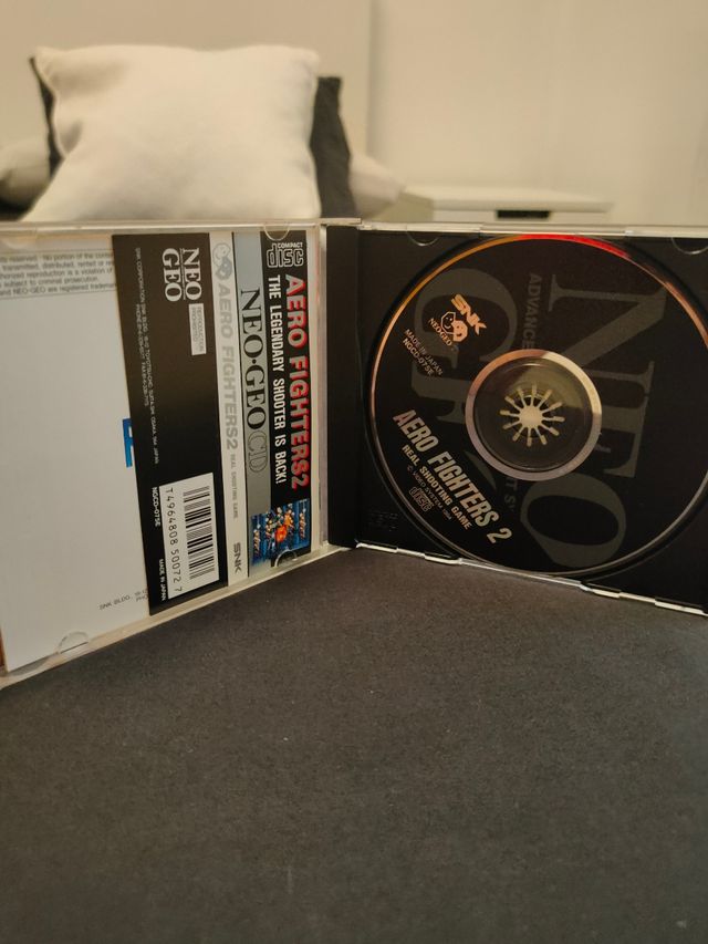 Aero fighters 2 neo Geo CD.
