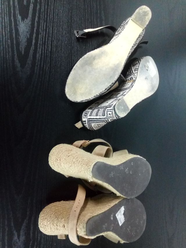 lote de zapatos mujer verano