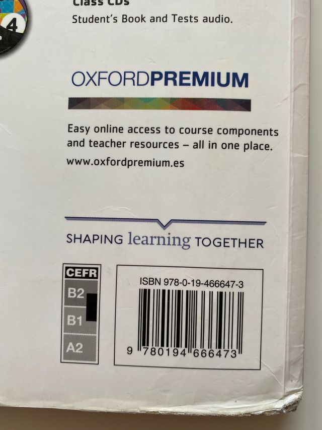 Libro inglés Oxford (Mosaic) 4 ESO