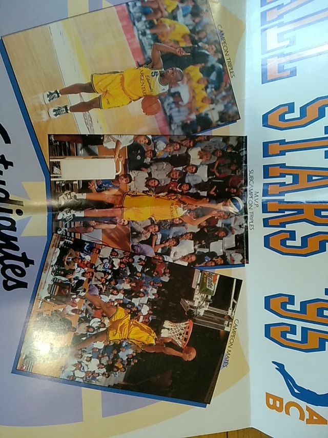 Poster ACB Estudiantes. All Stars 1995