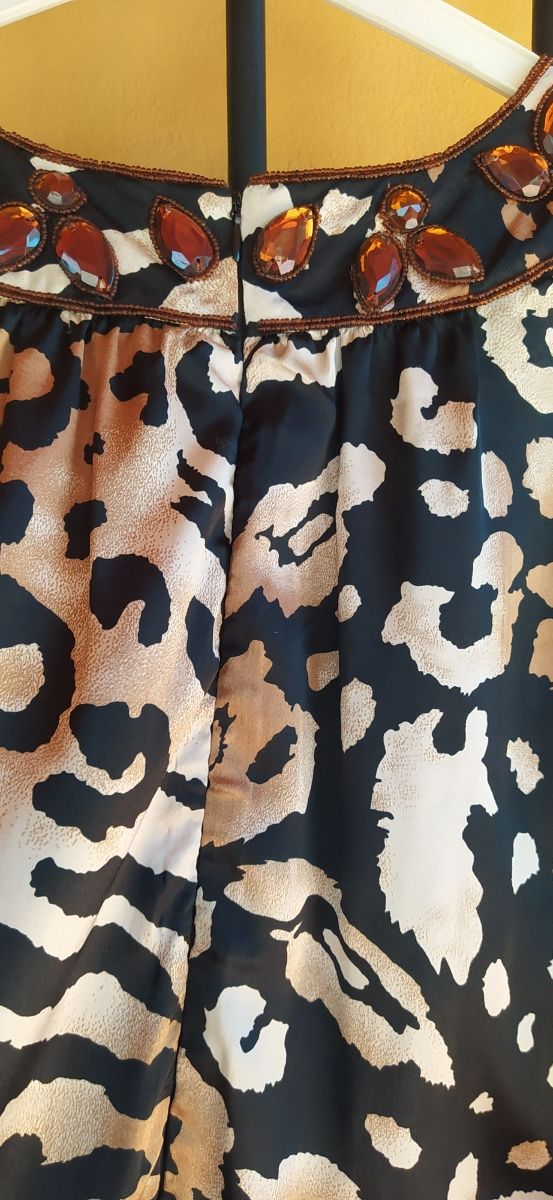 vestido 3 XL/ talla 46 con pedrería