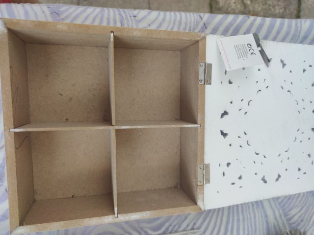 Caja de Té de madera