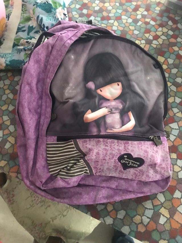 Mochila niña colegio gorjuss