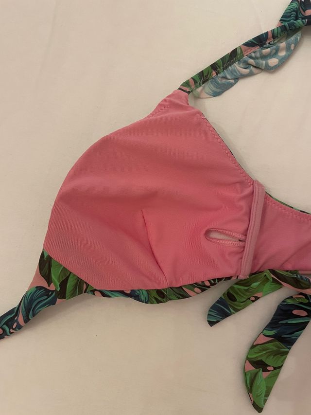 Bikini rosa e verde Calzedonia