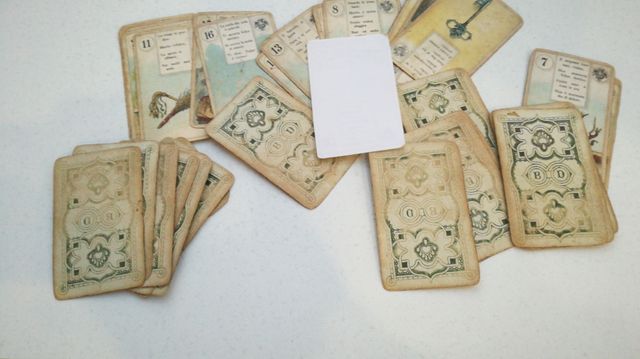 Antiguas cartas de para predecir el futuro