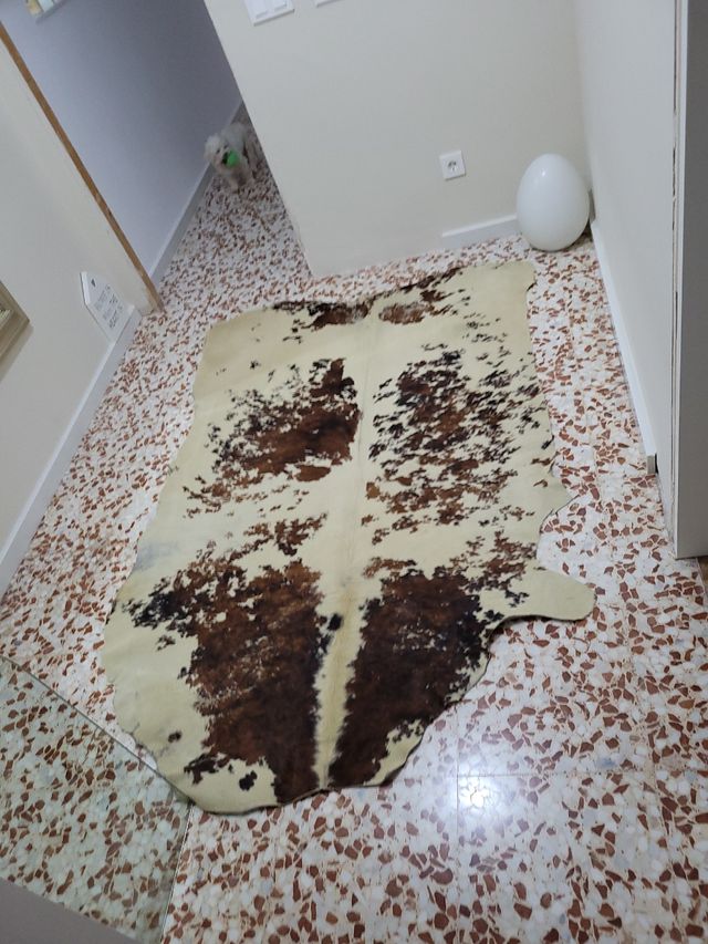 alfombra piel