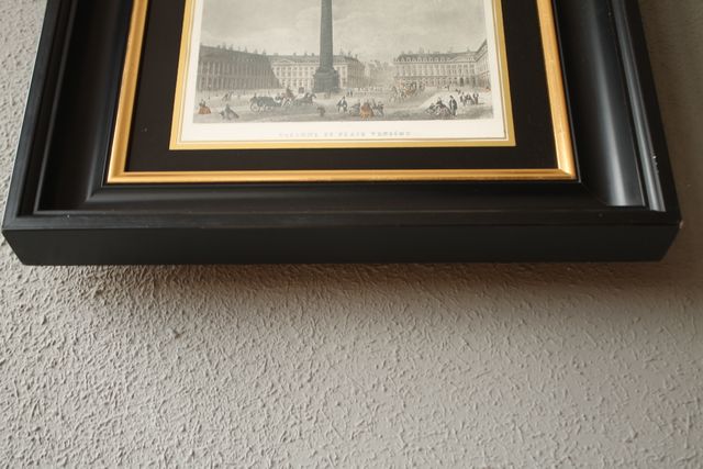 COLONNE ET PLACE VENDONE - LITOGRAFÍA - 41 X 36 CM