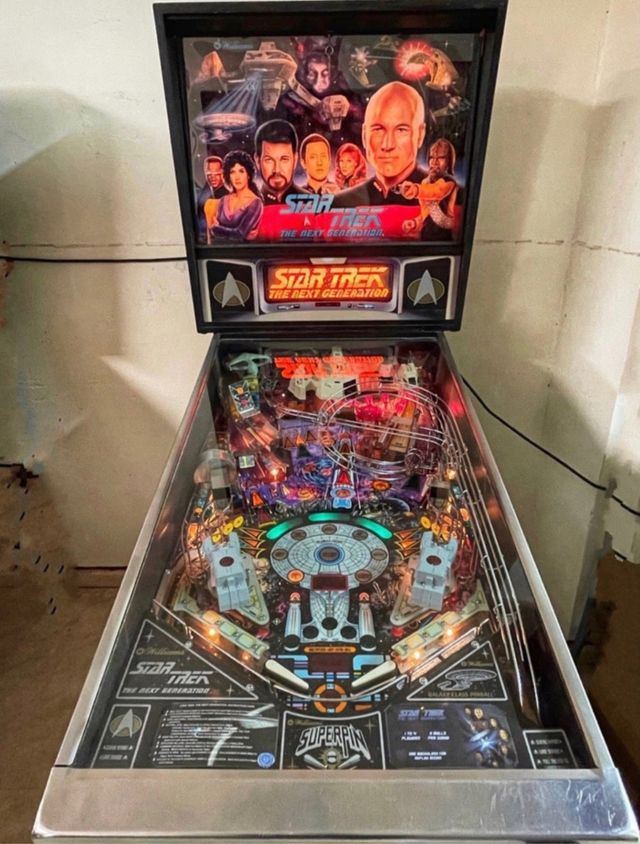 PINBALL STAR TRECK, WILLIAMS, COLECCIÓN!