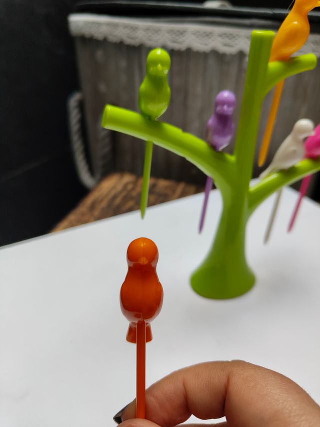 Stuzzicadenti in plastica