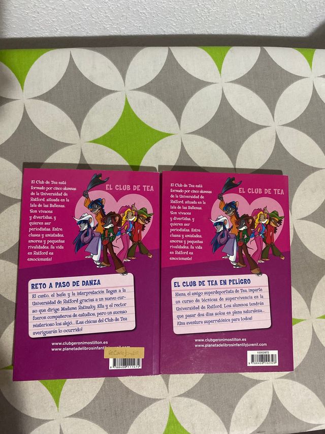 Libros de Tea Stilton (vendo por separado)