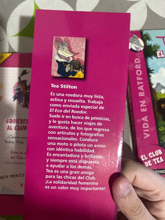 Libros de Tea Stilton (vendo por separado)