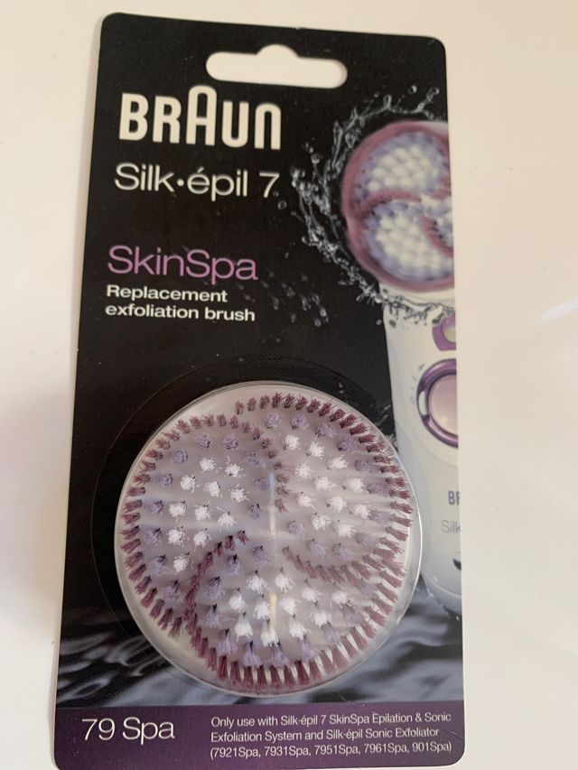 Cepillo exfoliante para Braun silk epil 7
