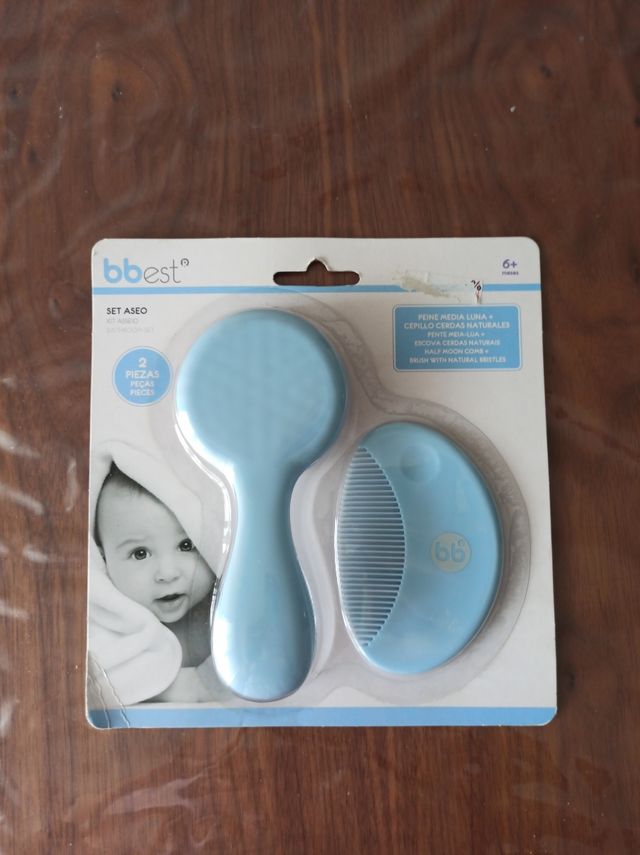 Ser aseo azul (peine + cepillo) bbest NUEVO