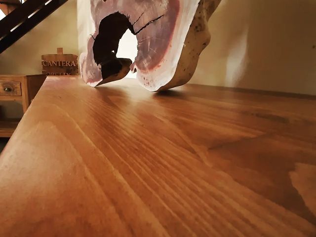 Consola Recibidor Estilo Colonial Madera Maciza