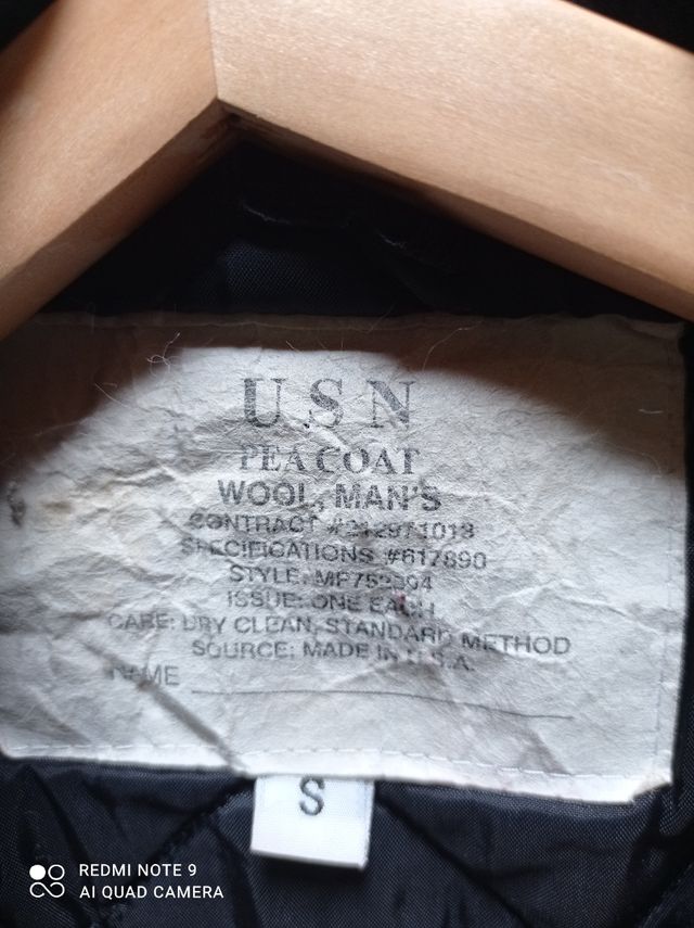 chaqueta de pico marinero made in USA 