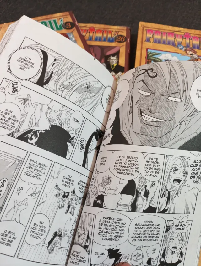 Fairy Tail  pack mangas + DVDs en español