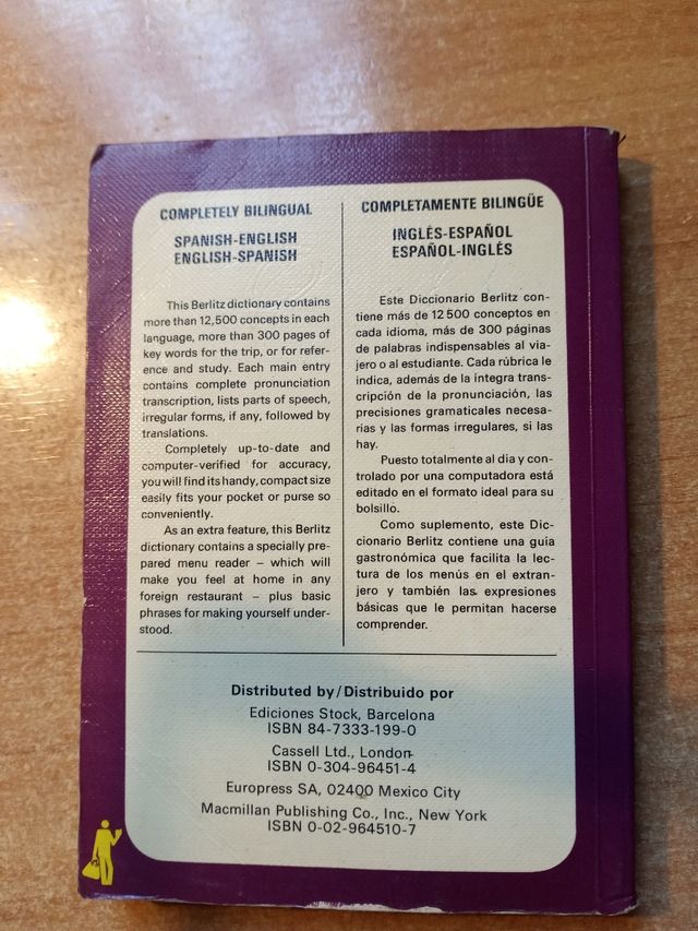 Diccionario Berlitz inglés-español/español-inglés