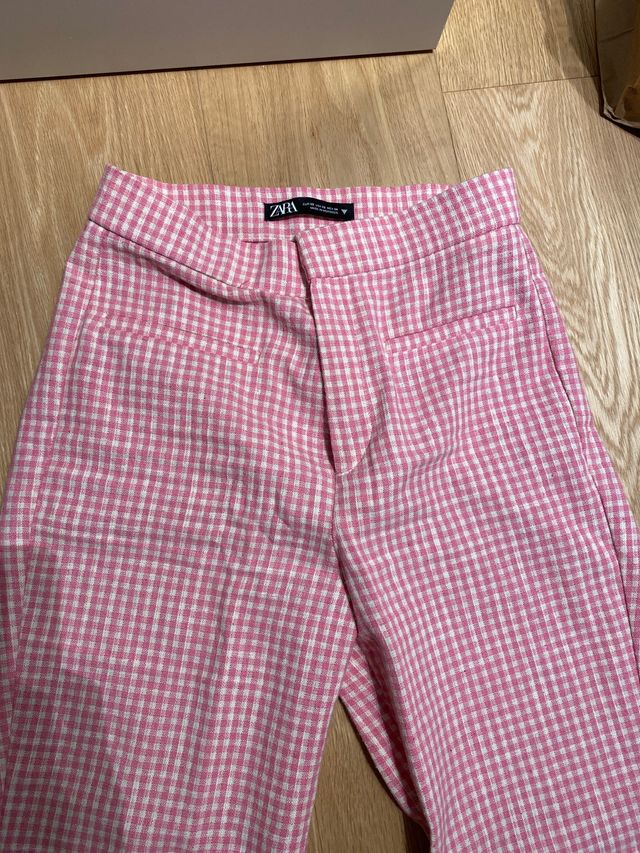 Pantalón cuadro vichi talla Xs