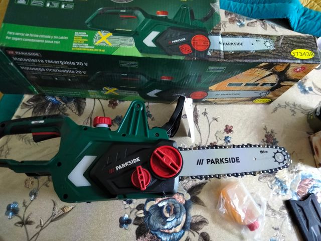 moto sierra recargable nuevo