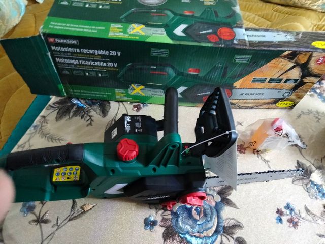 moto sierra recargable nuevo