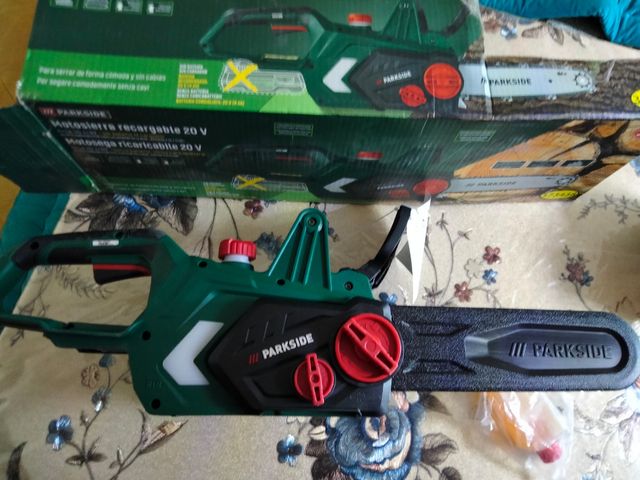 moto sierra recargable nuevo