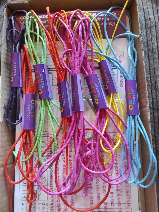 The Macrame backpack charm.