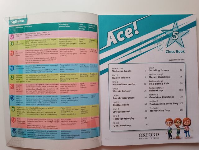 Libro d inglés ACE 5
