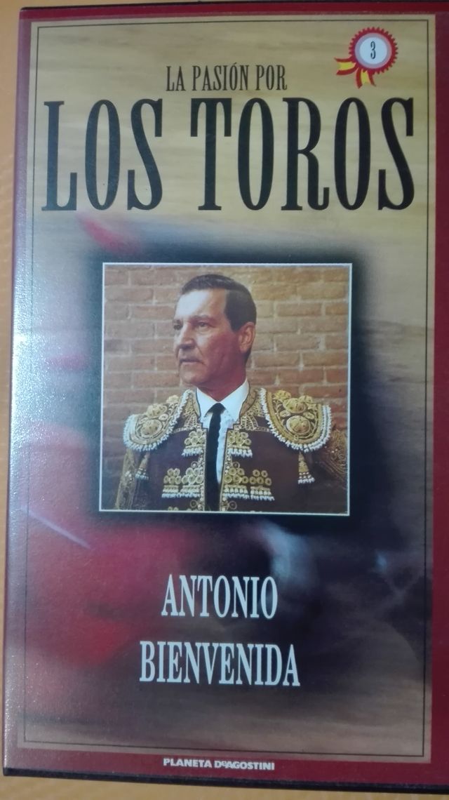Colección videos VHS "LOS TOROS"