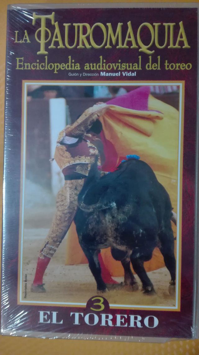 Colección de vídeos VHS "LA TAUROMAQUIA"