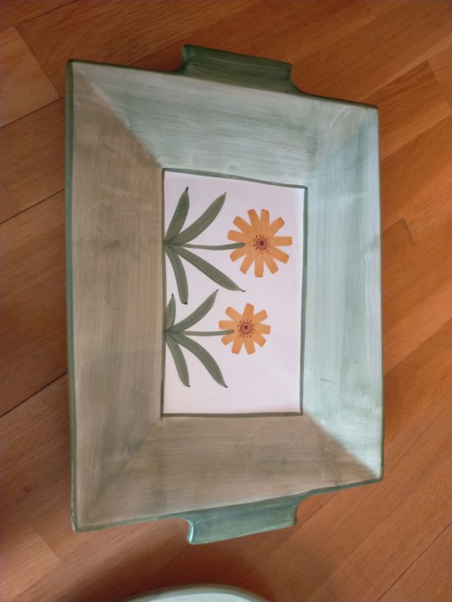 Bandejas de porcelana