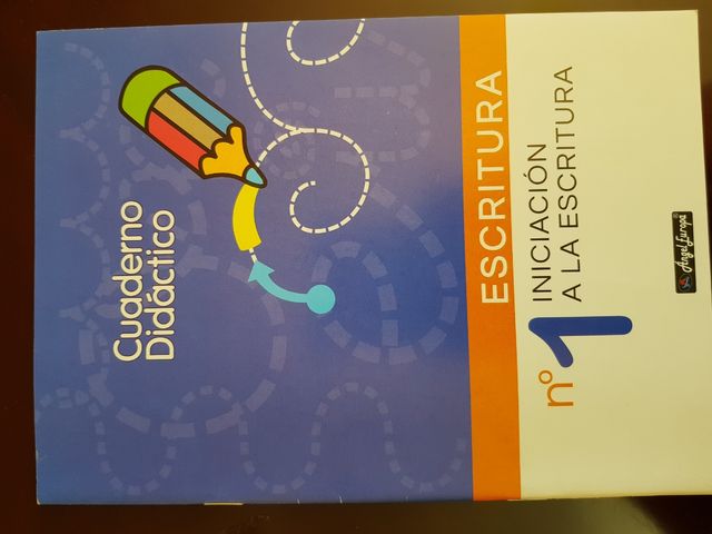 Cuaderno iniciación a la escritura 1