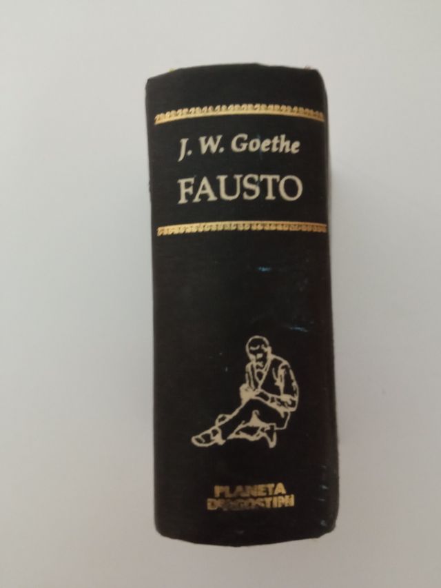 LIBRO MINIATURA FAUSTO