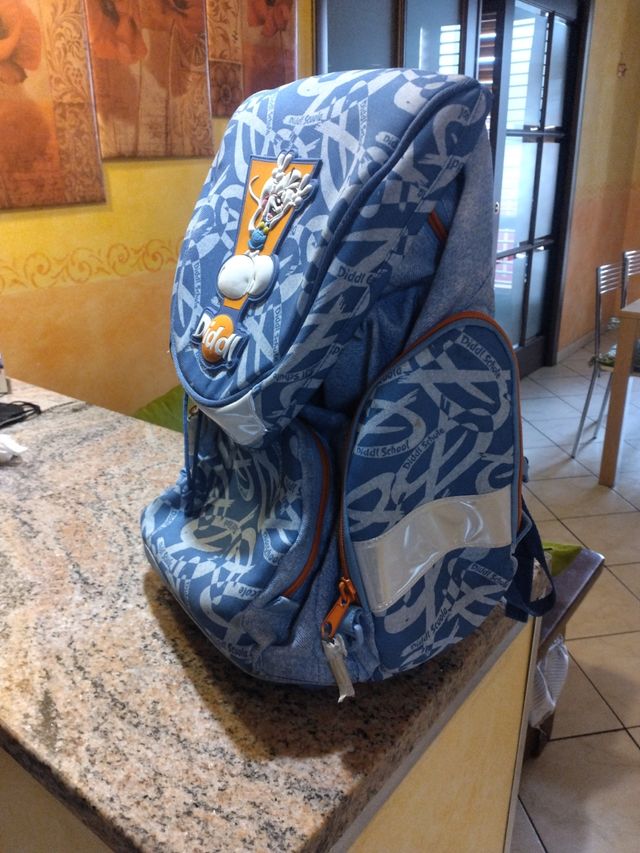 zainetto diddle azzurro