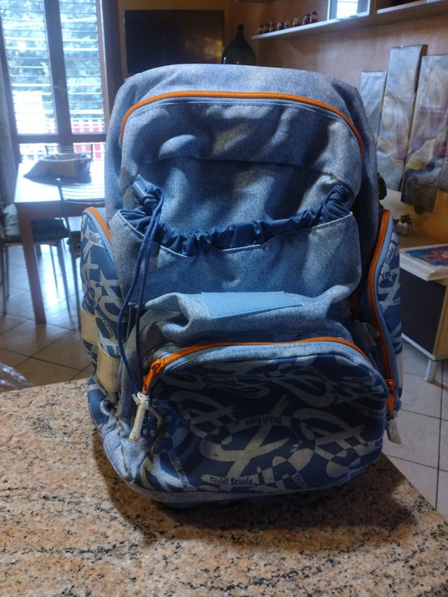 zainetto diddle azzurro