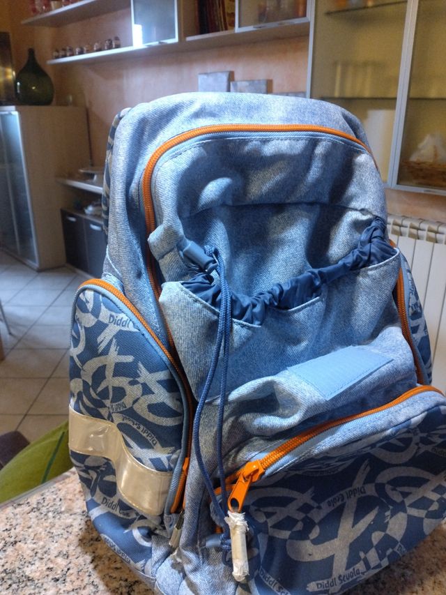 zainetto diddle azzurro