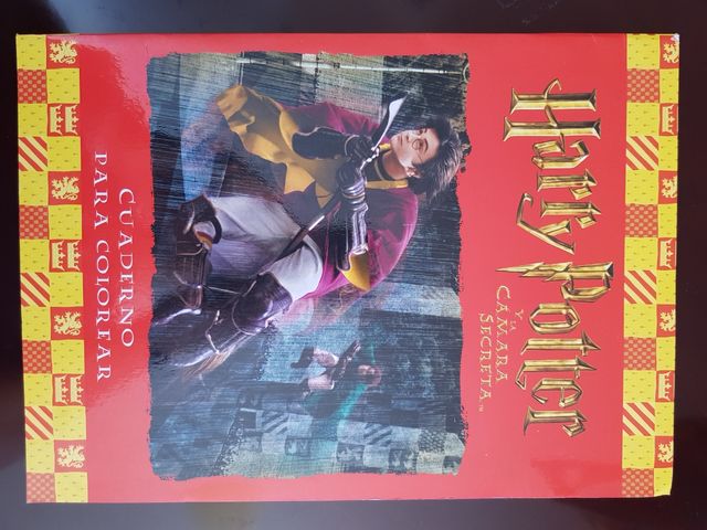 Libro para colorear de Harry Potter del año 2002