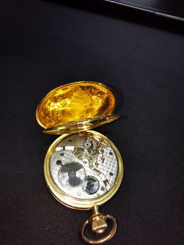 Movado, reloj bolsillo oro de segunda mano por EUR en Tui en