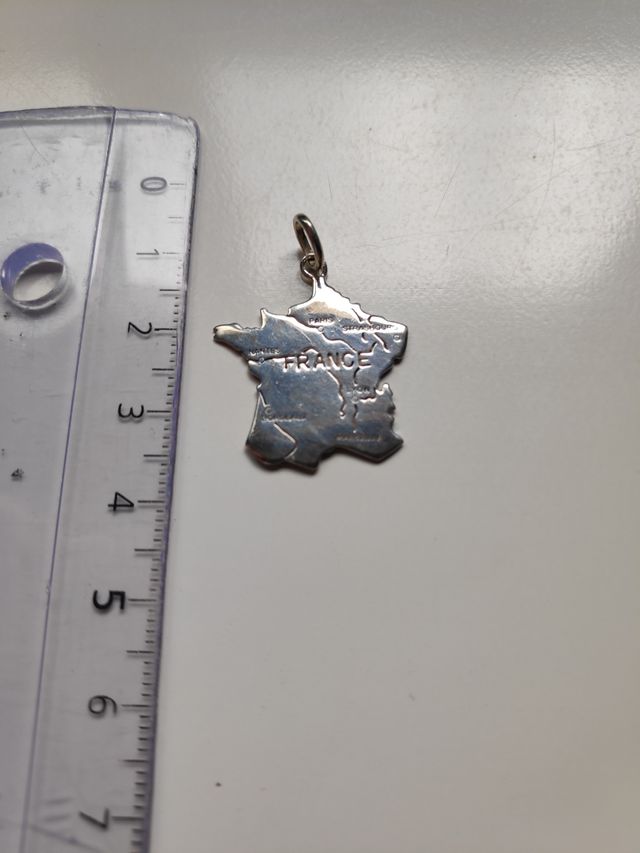 colgante plata forma Francia
