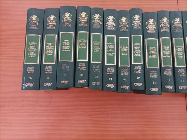 obras completas Agatha christie