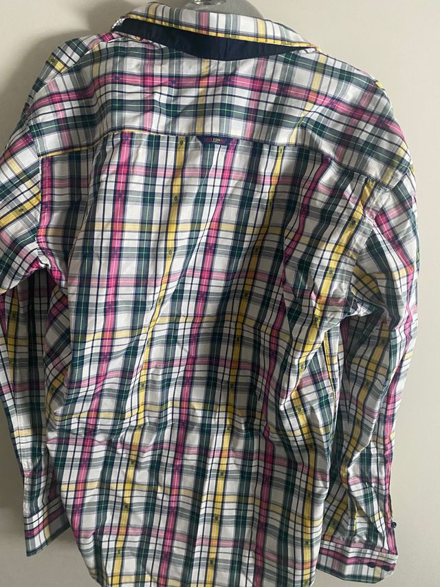 Camisa cuadros hombre