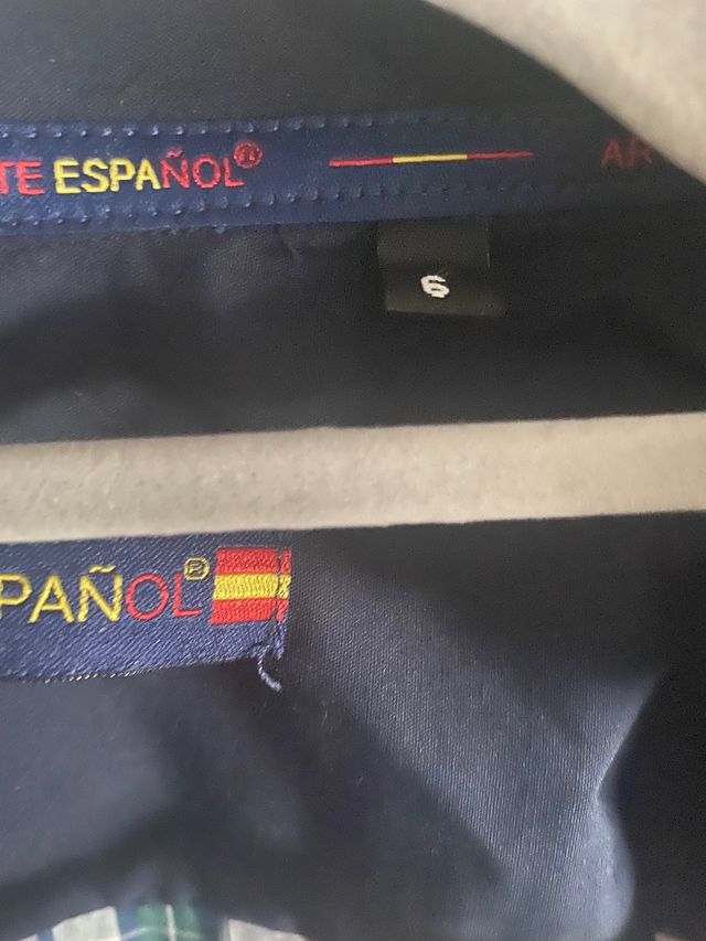 Camisa cuadros hombre